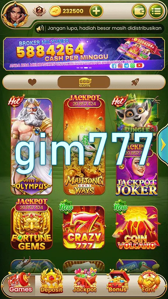 gim777 Tangkapan Layar - APK Resmi